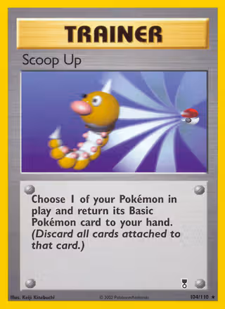 Scoop Up 104/110 Pokemon card