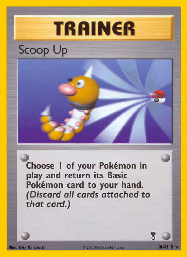 Scoop Up 104/110 Pokemon card