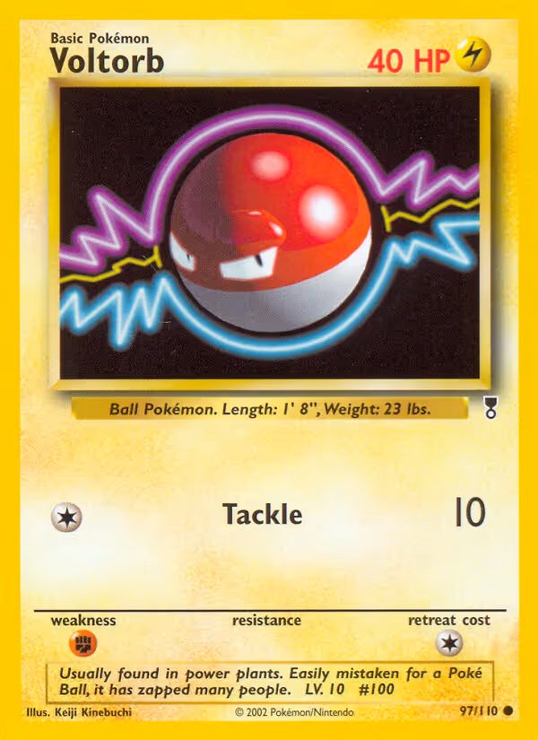 Voltorb 97/110 Pokemon card