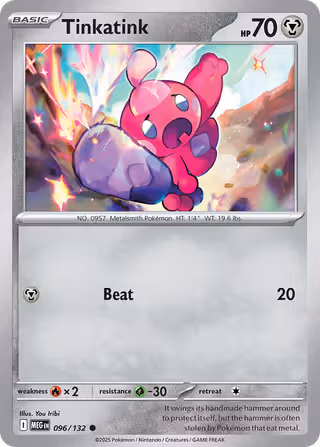 Tinkatink 96/132 Pokemon card