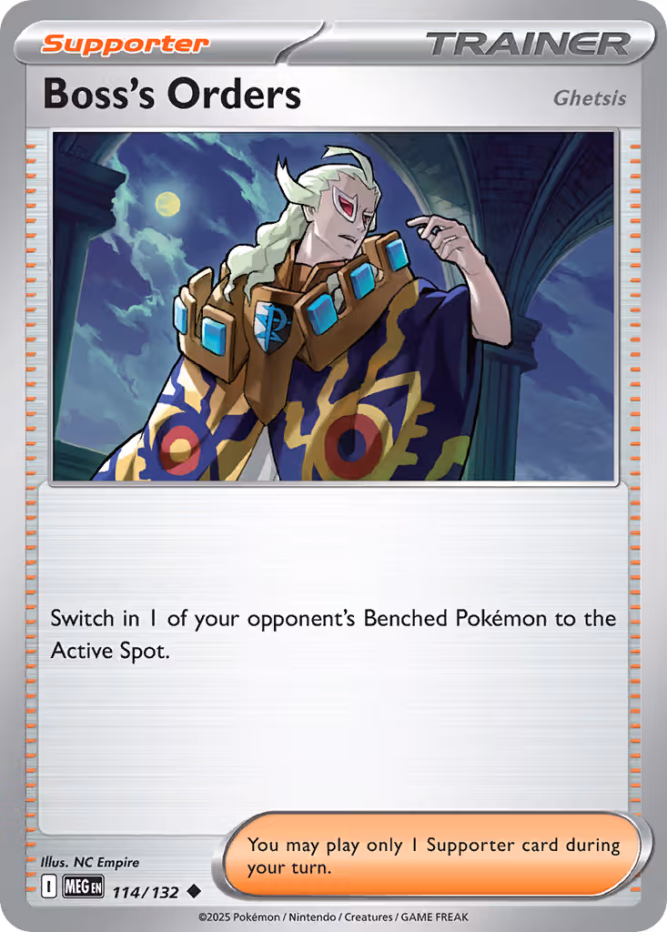 Boss's Orders 114/132 Pokemon card
