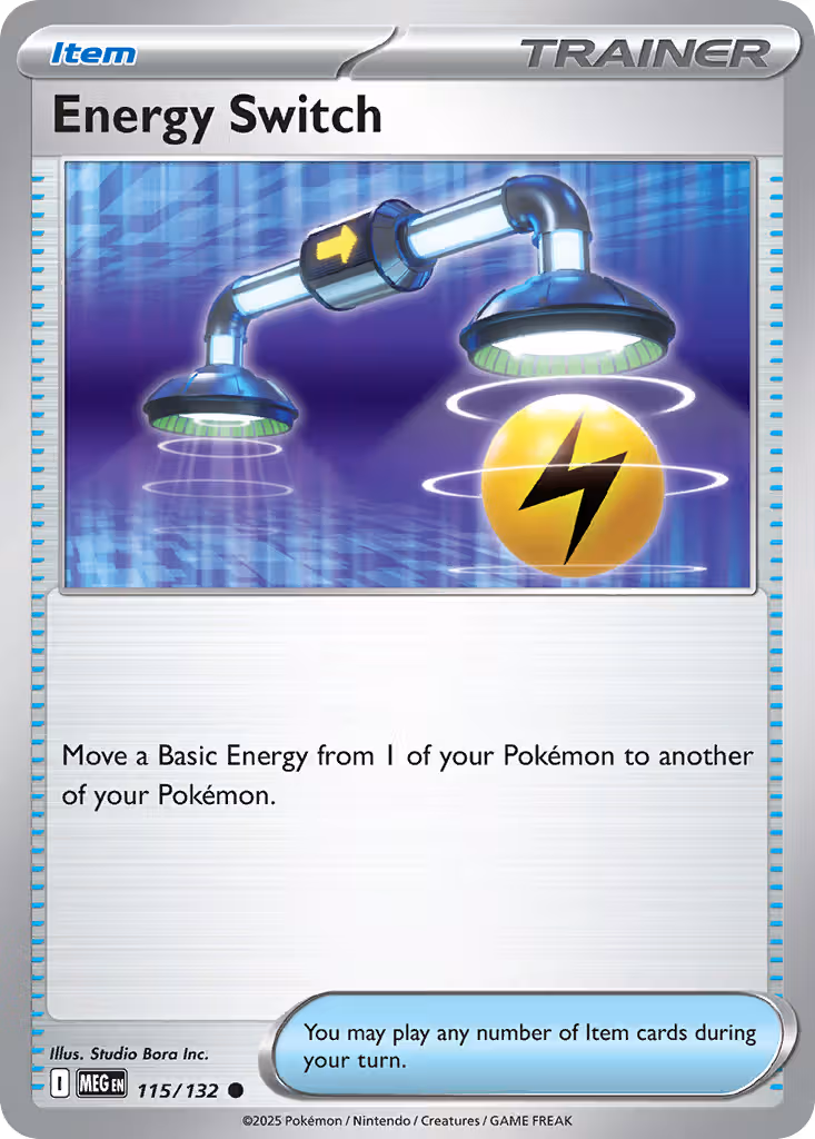 Energy Switch 115/132 Pokemon card
