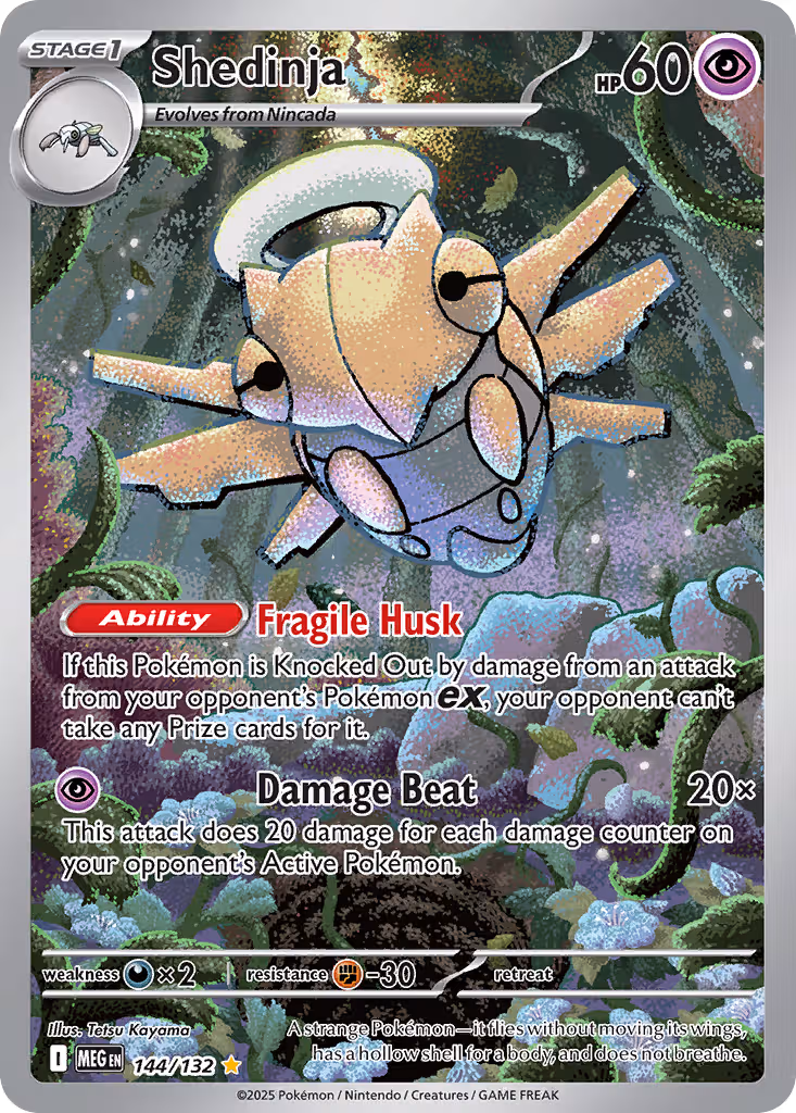 Shedinja 144/132 Pokemon card