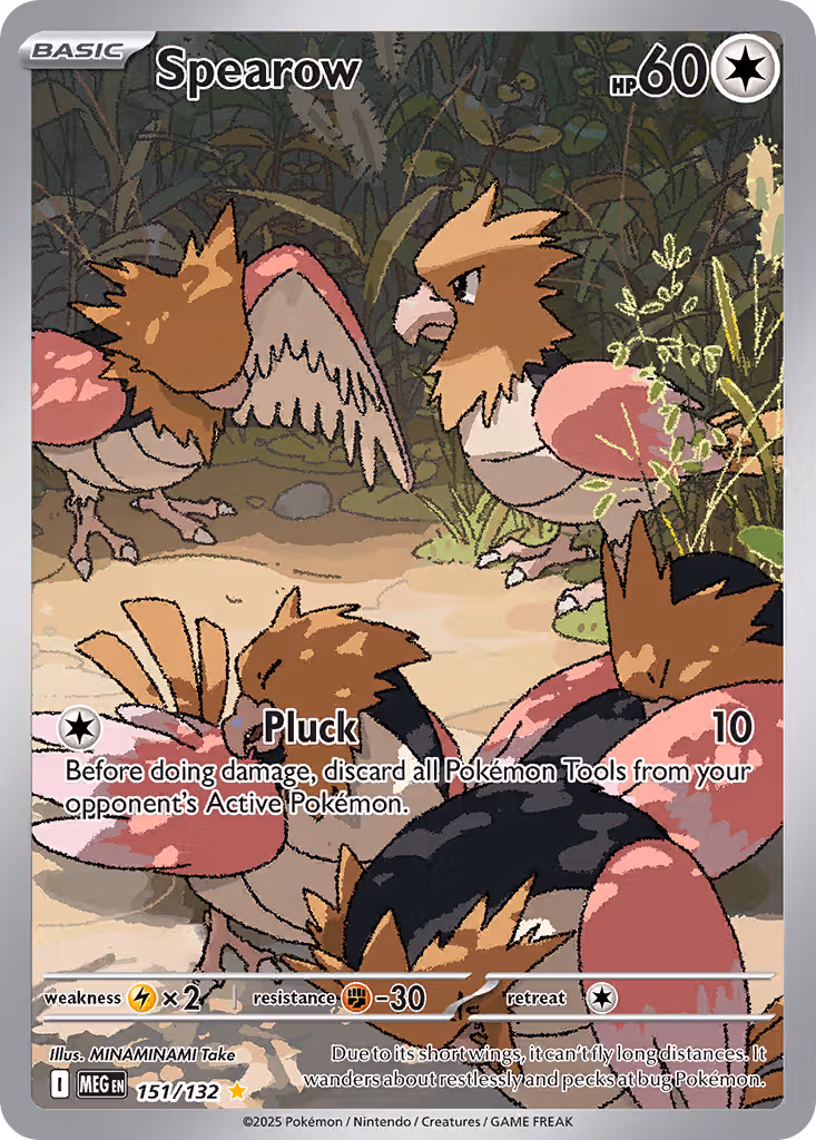 Spearow 151/132 Pokemon card