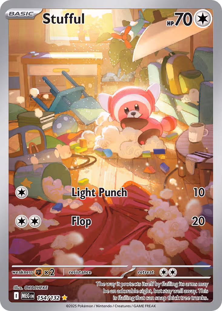 Stufful 154/132 Pokemon card
