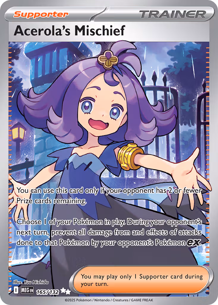 Acerola's Mischief 165/132 Pokemon card