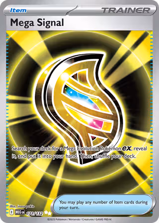 Mega Signal 171/132 Pokemon card
