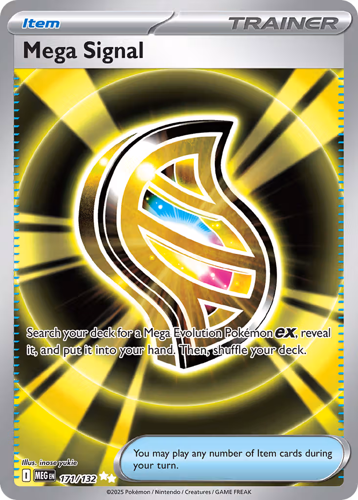 Mega Signal 171/132 Pokemon card