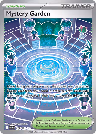 Mystery Garden 172/132 Pokemon card