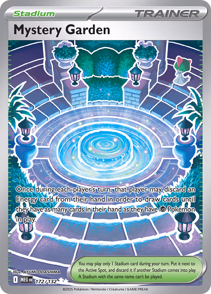 Mystery Garden 172/132 Pokemon card