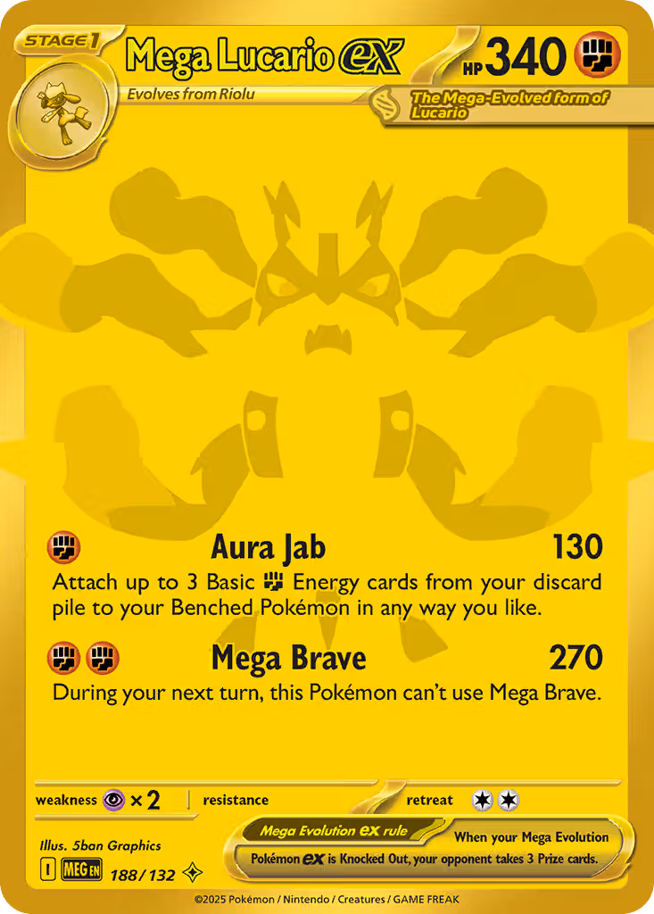 Mega Evolution Pokemon card