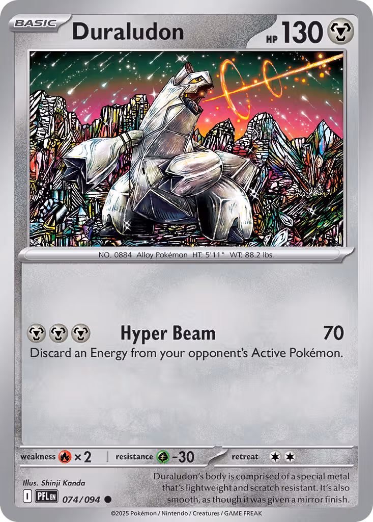 Duraludon 74/94 Pokemon card