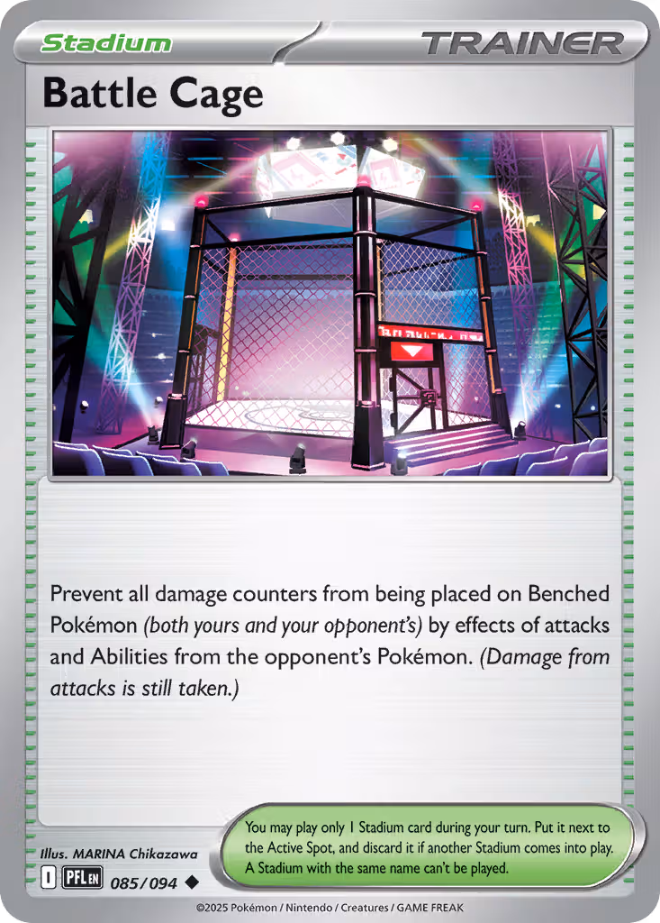 Battle Cage 85/94 Pokemon card