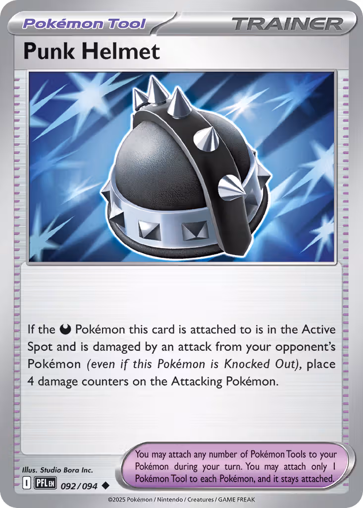 Punk Helmet 92/94 Pokemon card