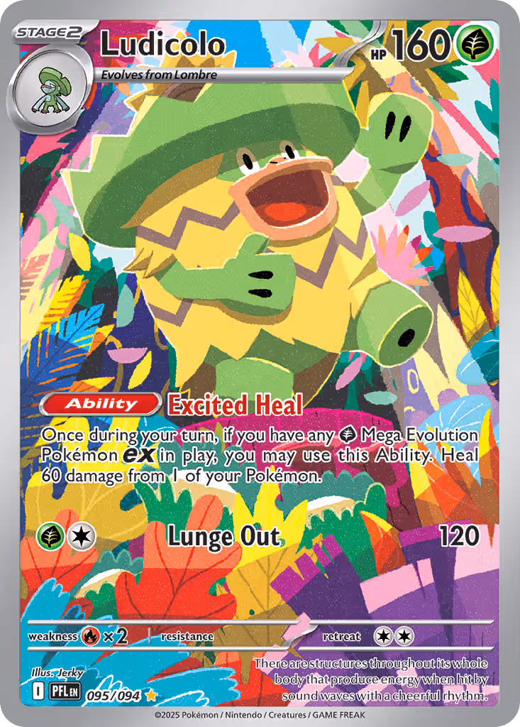 Ludicolo 95/94 Pokemon card
