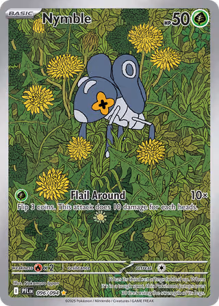 Nymble 96/94 Pokemon card