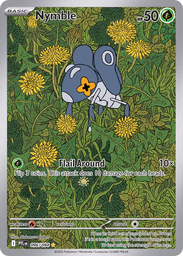 Nymble 96/94 Pokemon card
