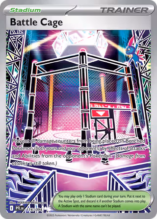Battle Cage 116/94 Pokemon card