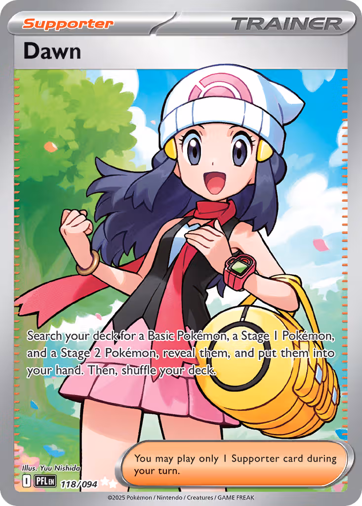 Dawn 118/94 Pokemon card