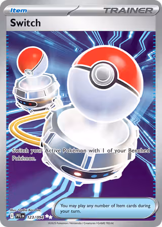 Switch 123/94 Pokemon card