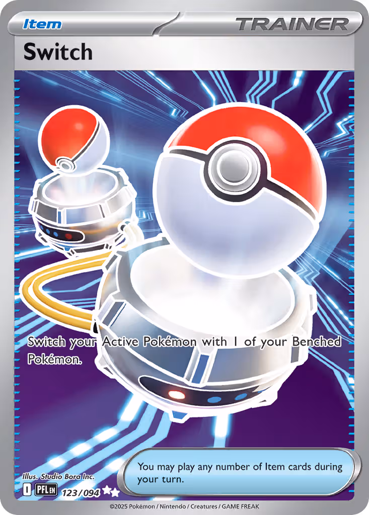 Switch 123/94 Pokemon card
