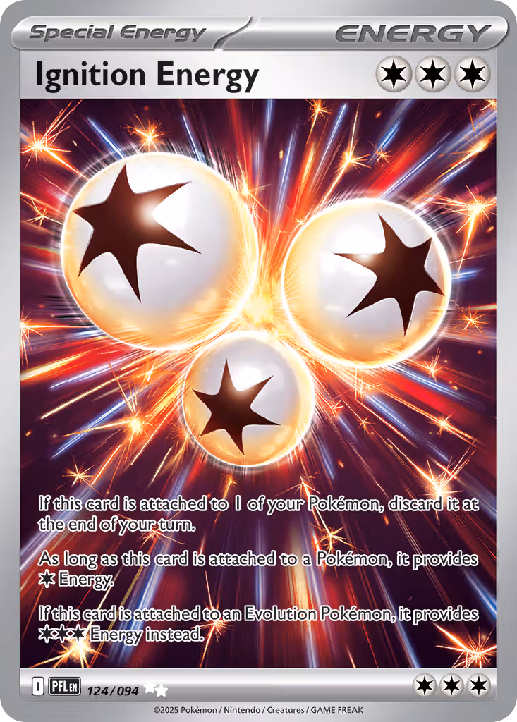Ignition Energy 124/94 Pokemon card