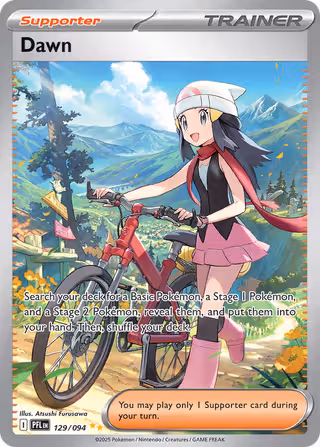 Dawn 129/94 Pokemon card