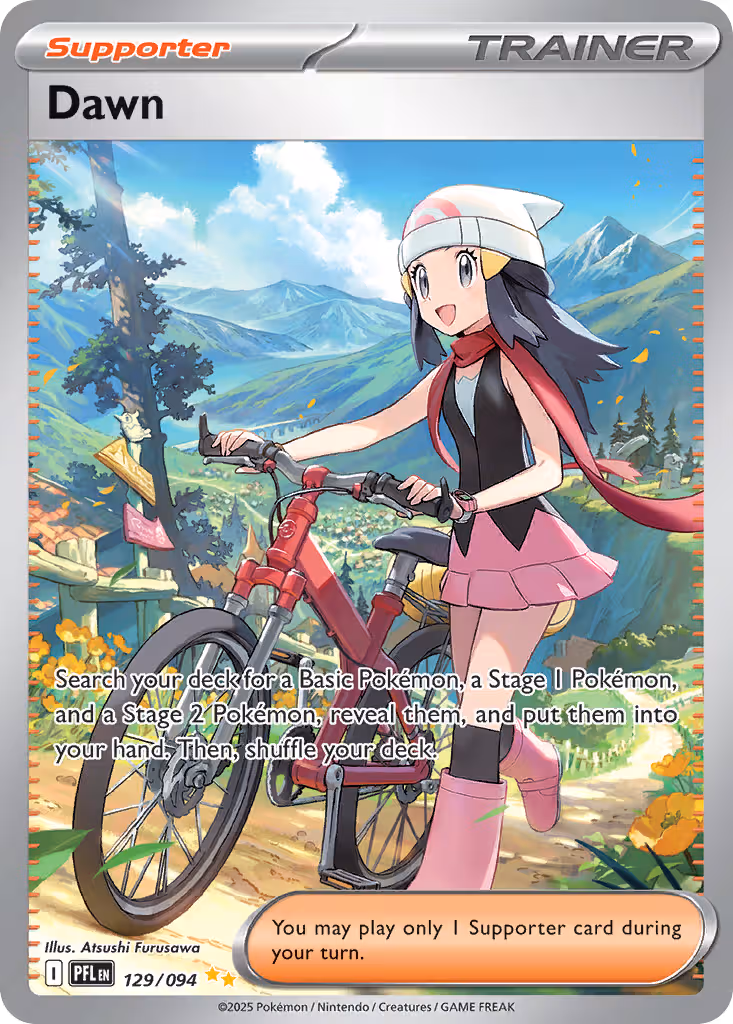 Dawn 129/94 Pokemon card