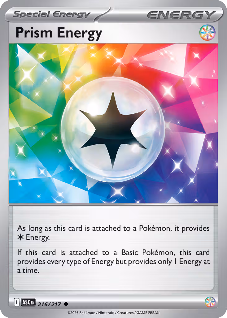 Prism Energy 216/217 Pokemon card