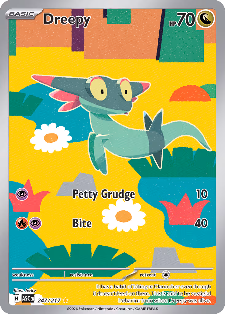 Dreepy 247/217 Pokemon card