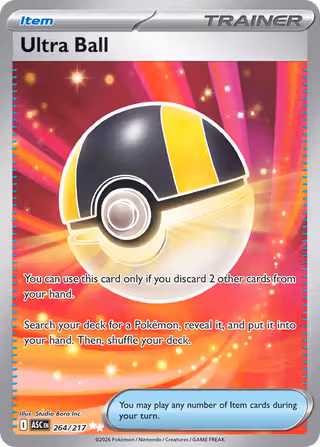 Ultra Ball 264/217 Pokemon card
