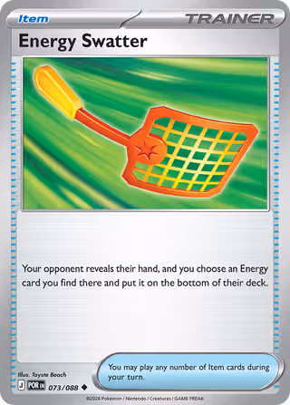 Energy Swatter 73/88 Pokemon card