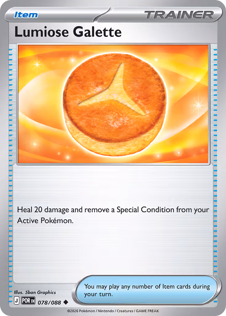 Lumiose Galette 78/88 Pokemon card