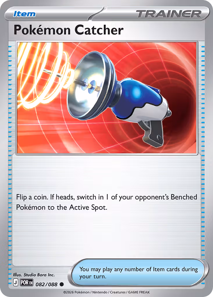 Pokémon Catcher 82/88 Pokemon card