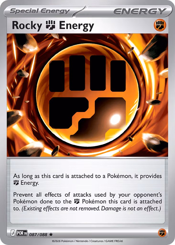 Rocky Fighting Energy 87/88 Pokemon card
