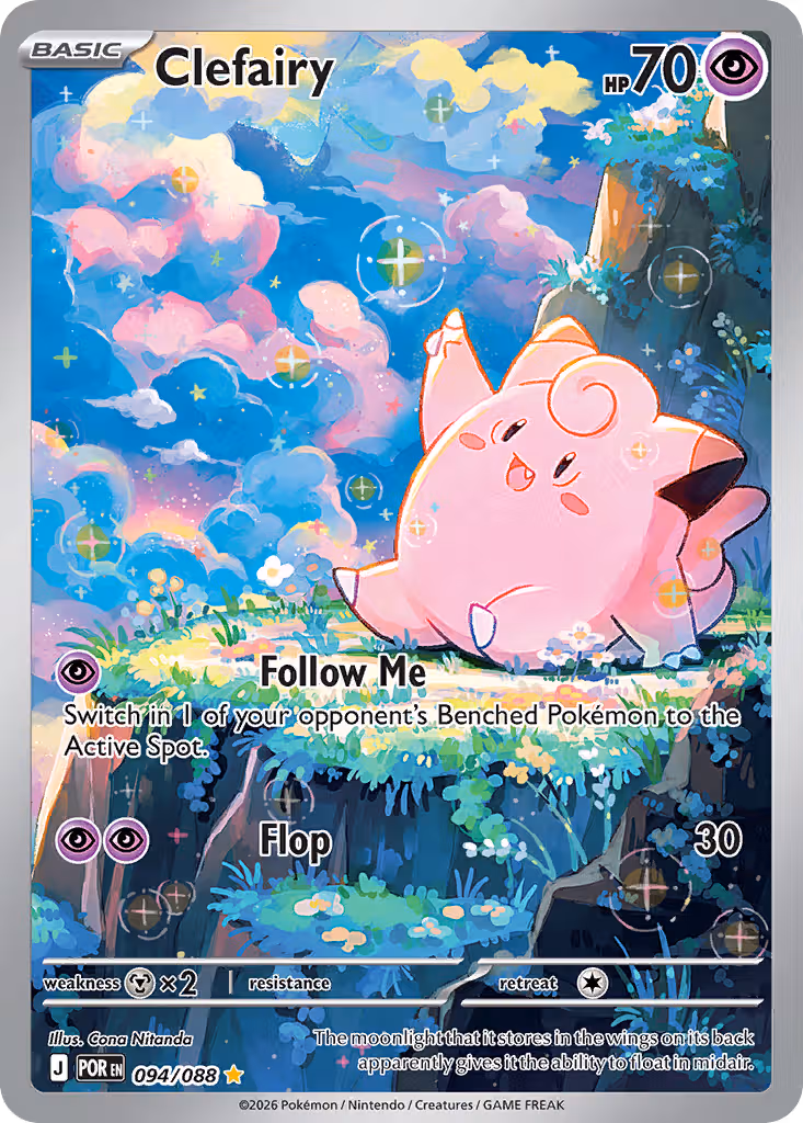 Clefairy 94/88 Pokemon card