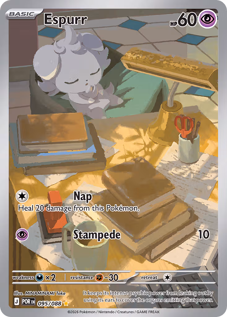 Espurr 95/88 Pokemon card