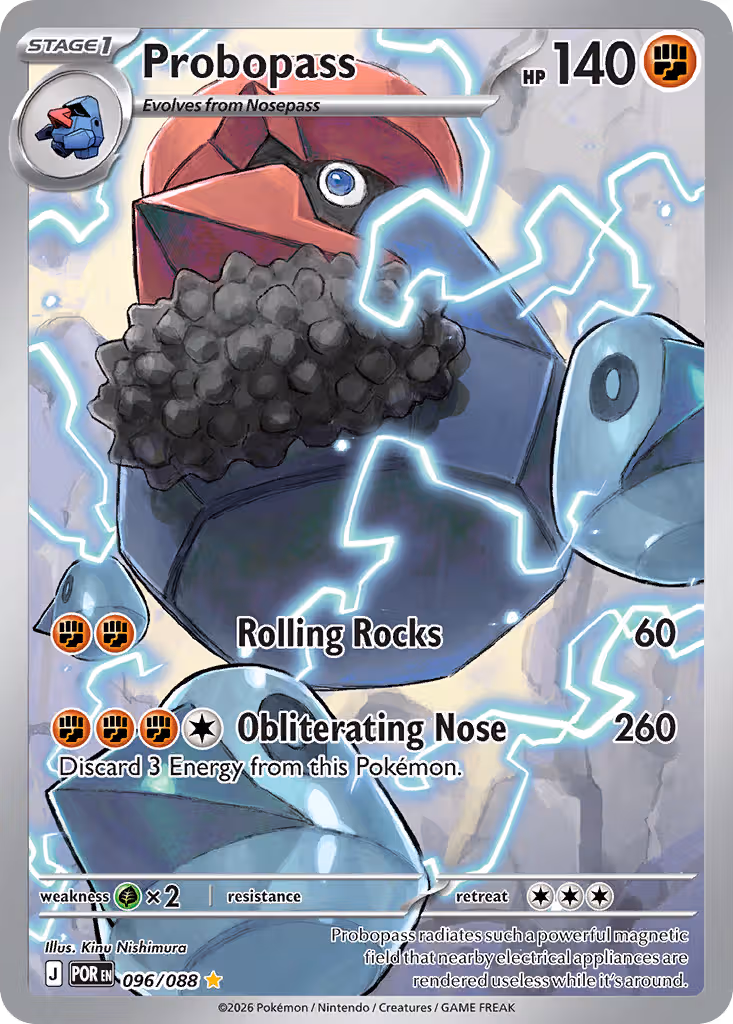 Probopass 96/88 Pokemon card