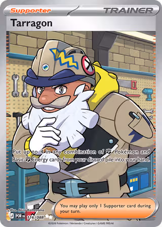 Tarragon 116/88 Pokemon card