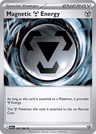 Magnetic Metal Energy 85/86 Pokemon card
