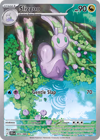 Sliggoo 95/86 Pokemon card