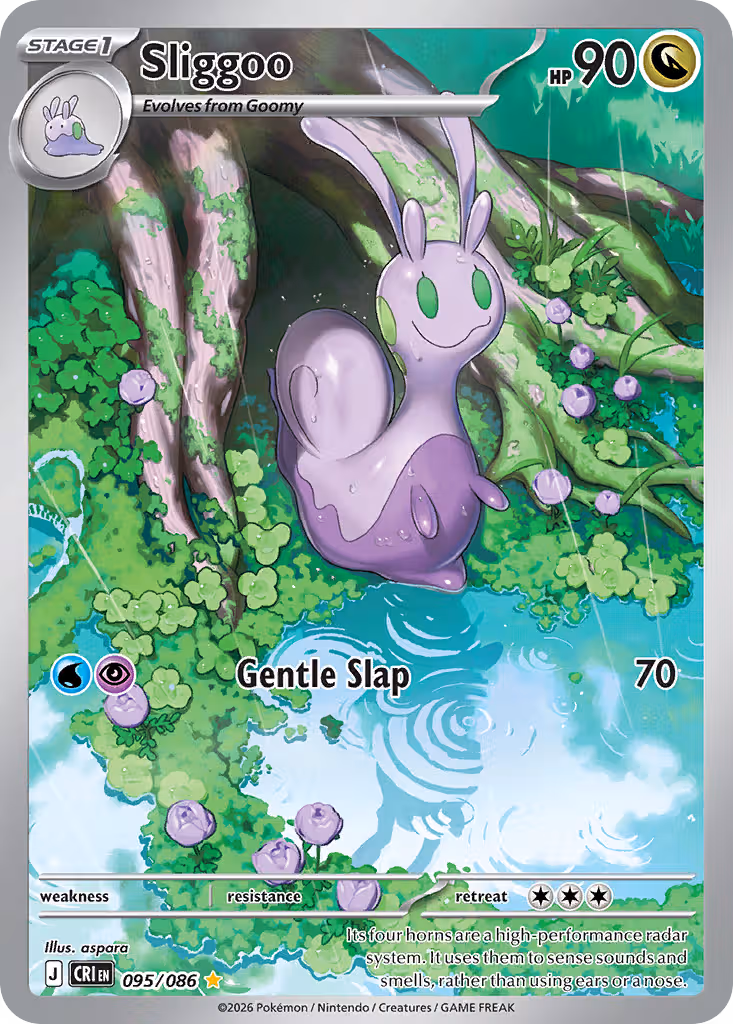 Sliggoo 95/86 Pokemon card
