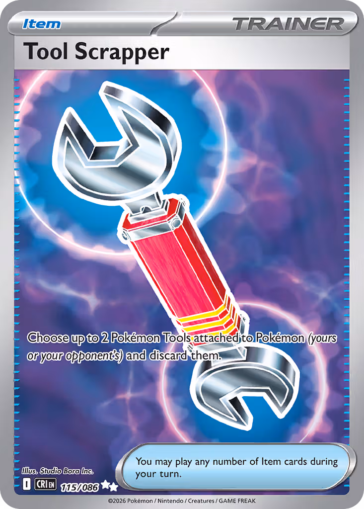 Tool Scrapper 115/86 Pokemon card