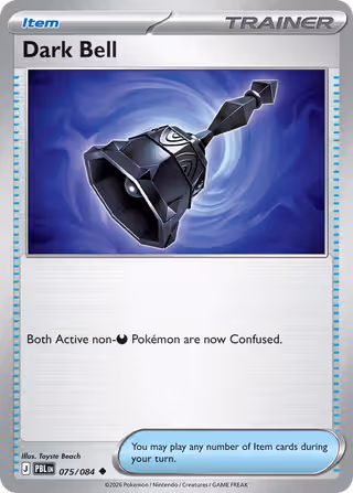 Dark Bell 75/84 Pokemon card