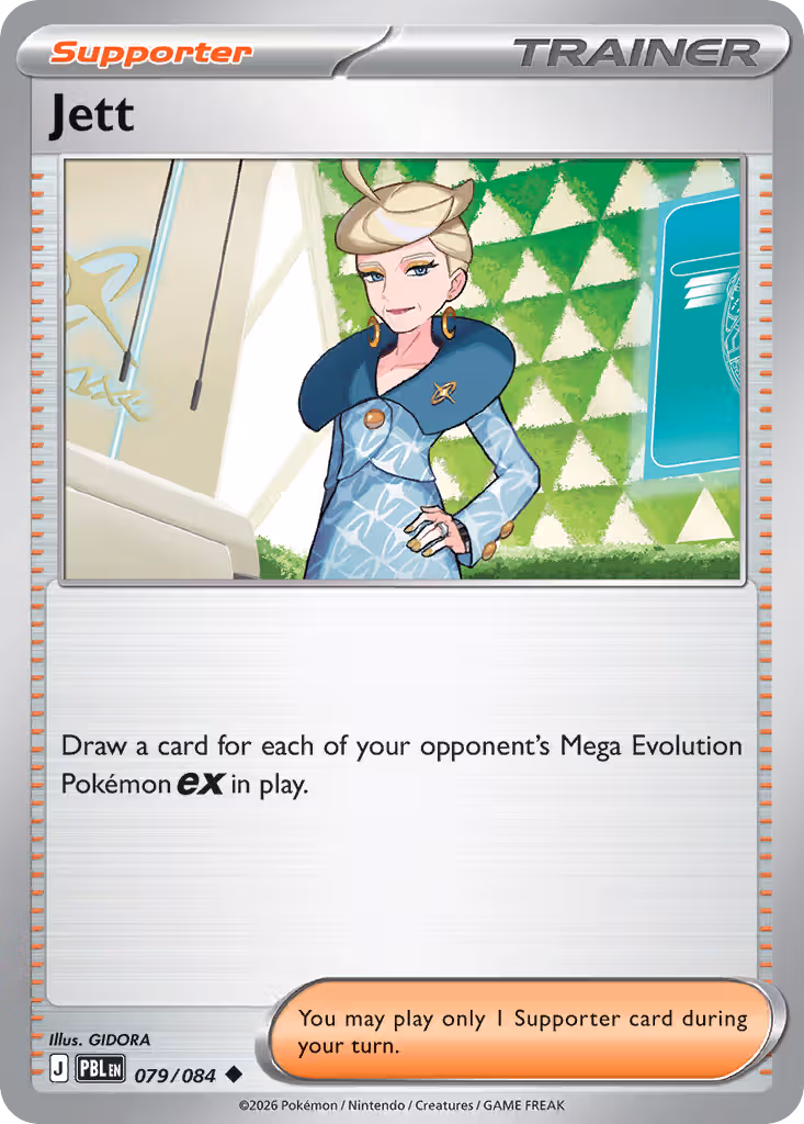 Jett 79/84 Pokemon card