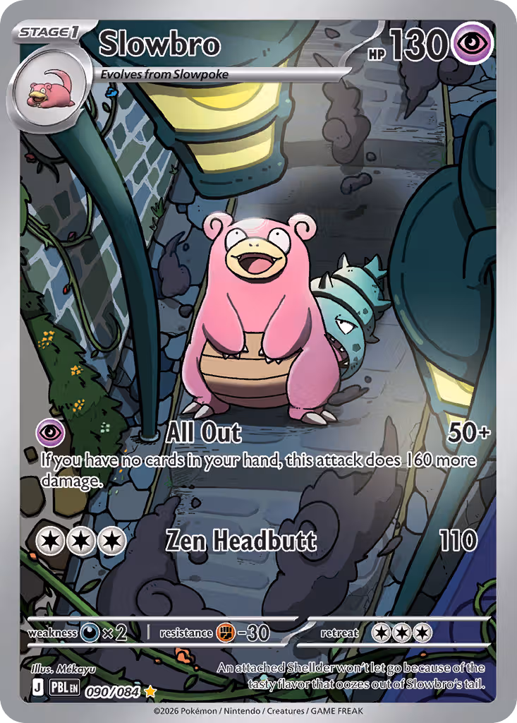 Slowbro 90/84 Pokemon card