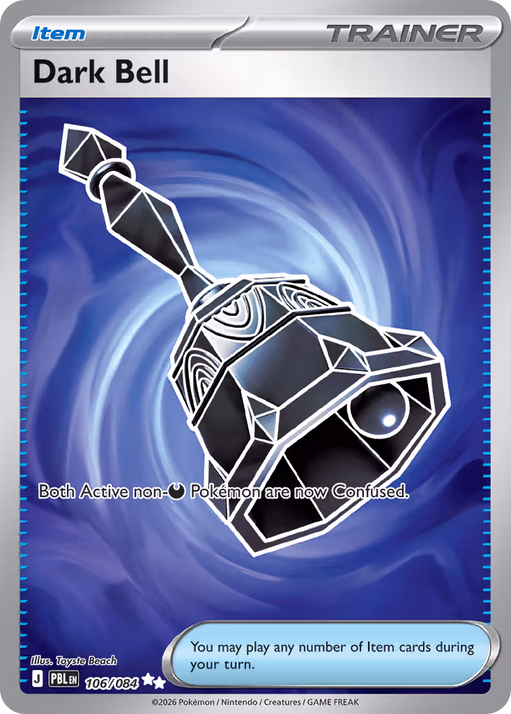 Dark Bell 106/84 Pokemon card