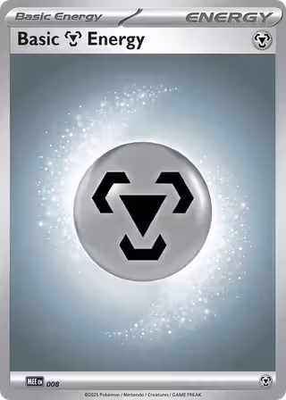 Metal Energy 8/8 Pokemon card