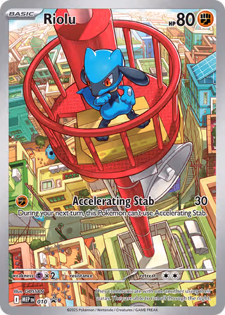 Riolu 010 Pokemon card