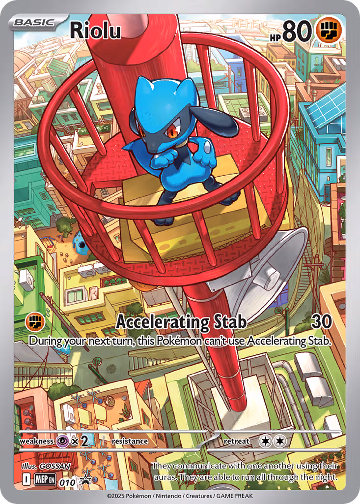 Riolu 010 Pokemon card